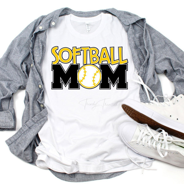 Softball Mom Sublimation Transfer