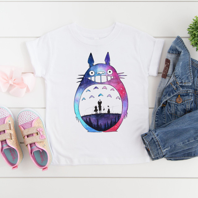 Totoro watercolor Sublimation Transfer