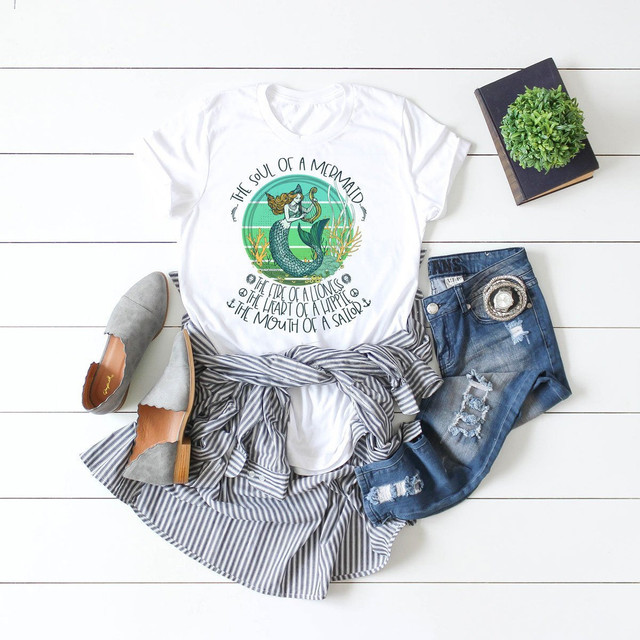 The Soul Of A Mermaid Sublimation Transfer The Soul Of A Mermaid Sublimation Transfer
