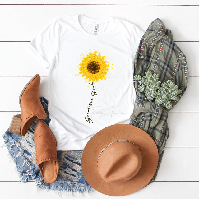 Beautiful Soul Sunflower Sublimation Transfer
