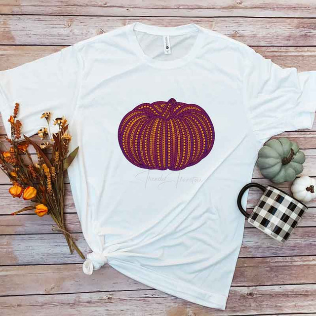 Ombre Pumpkin Sublimation Transfer