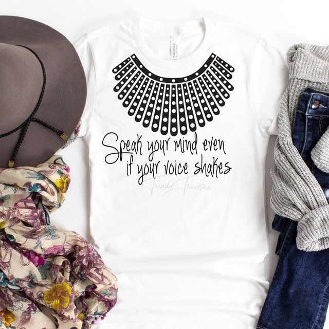 Speak Your Mind Even If Your Voice Shakes  Sublimation Transfer