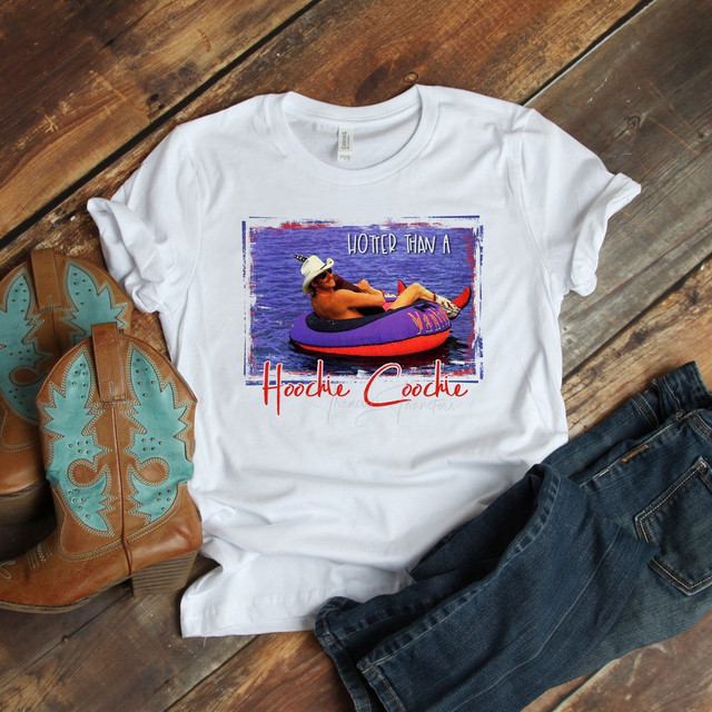 Alan Jackson Hotter Than A Hoochie Coochie Fan Art Sublimation Transfer