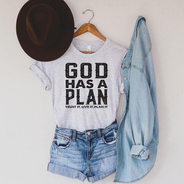 God Has A Plan Sublimation Transfer