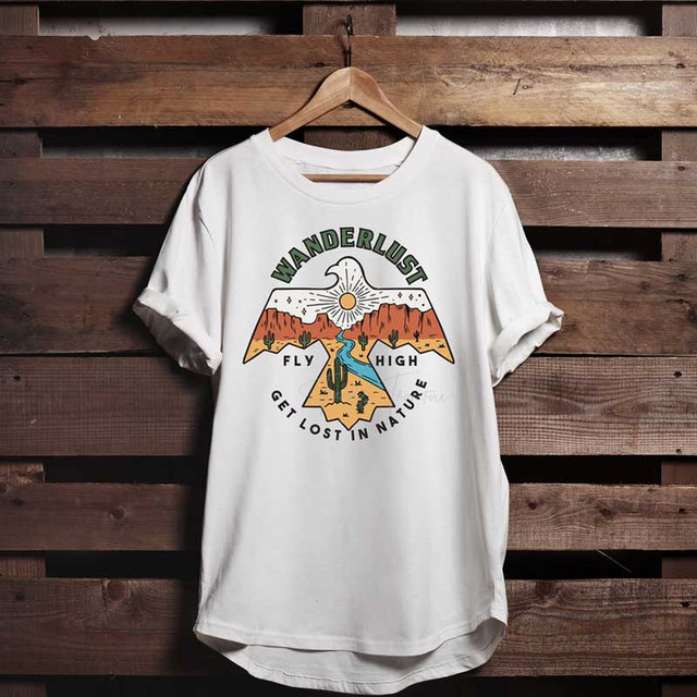 Wanderlust Eagle Sublimation Transfer