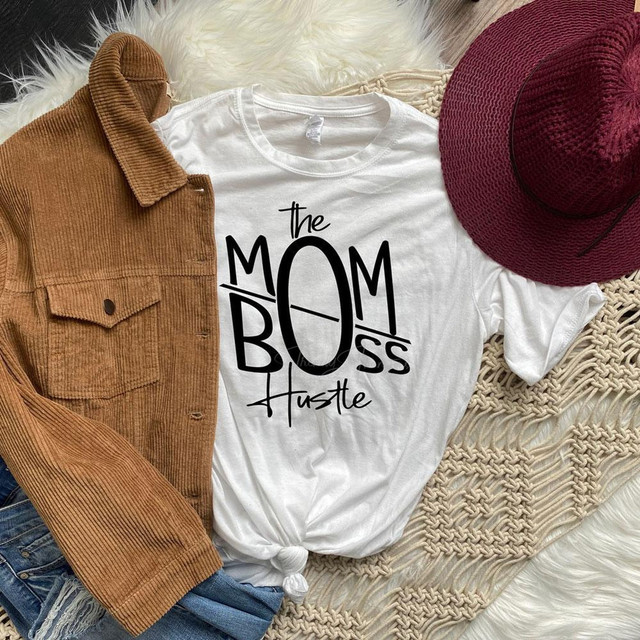 The Mom/Boss Hustle Sublimation Transfer