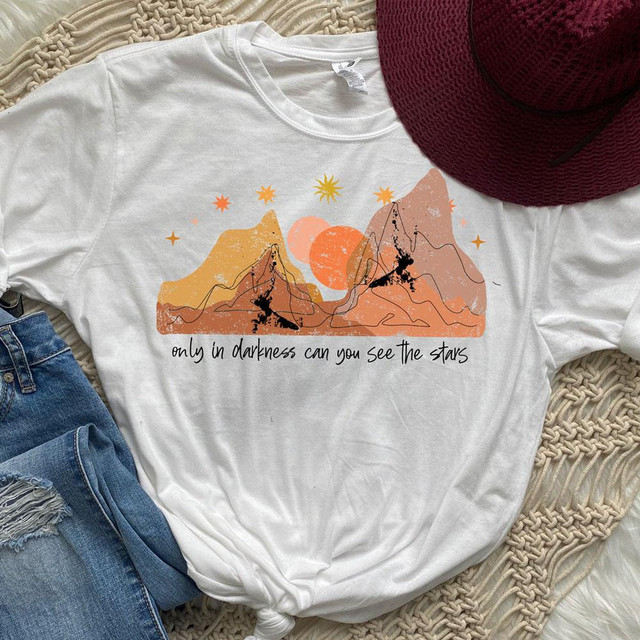 Only In Darkness Sublimation Transfer