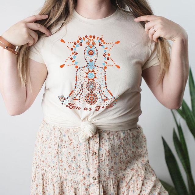 Zen AF Screen Print Heat Transfer