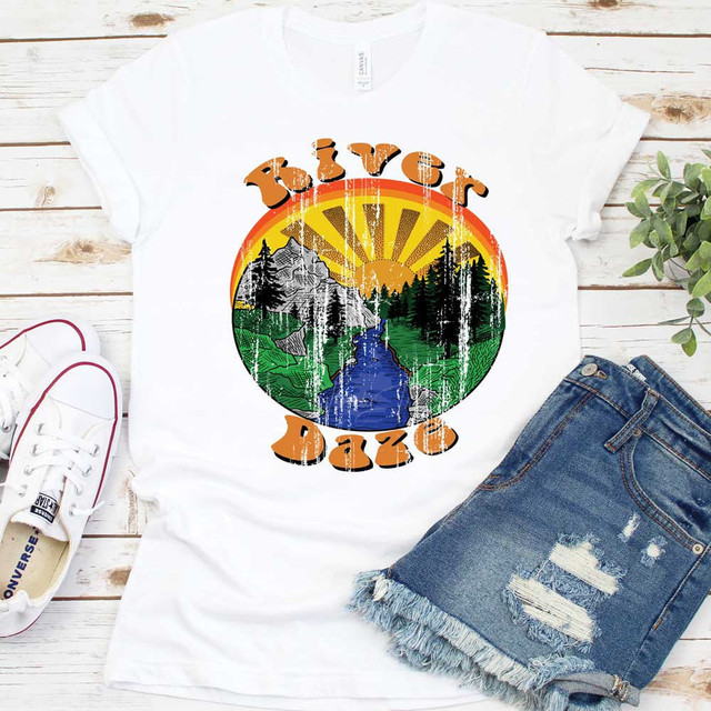 River Daze Sublimation Transfer