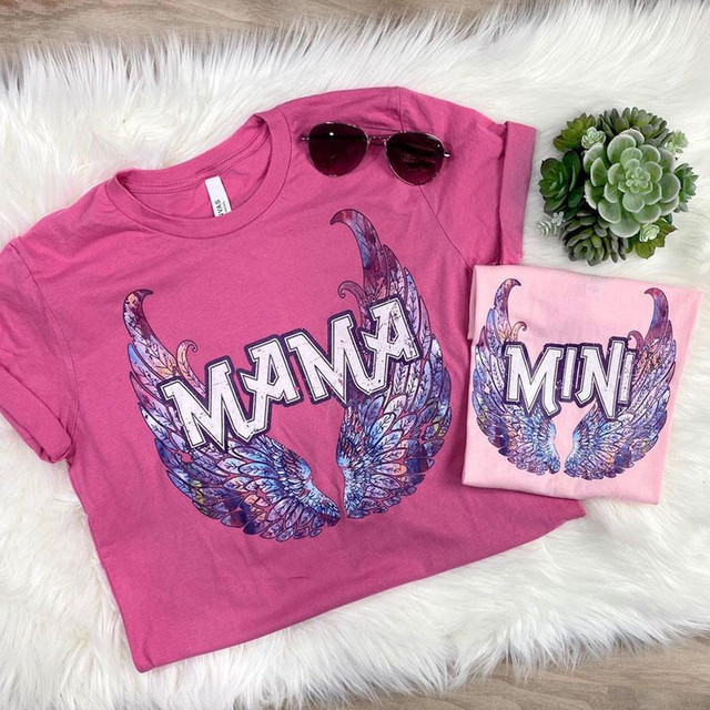 Mini Wings YOUTH Screen Print Heat Transfer