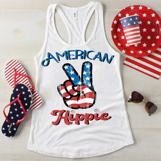 American Hippie Sublimation Transfer