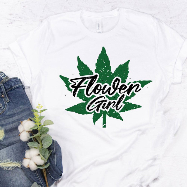 Flower Girl Sublimation Transfer