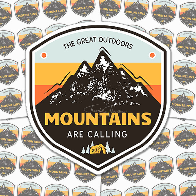 The Great Outdoors Sticker Sheet