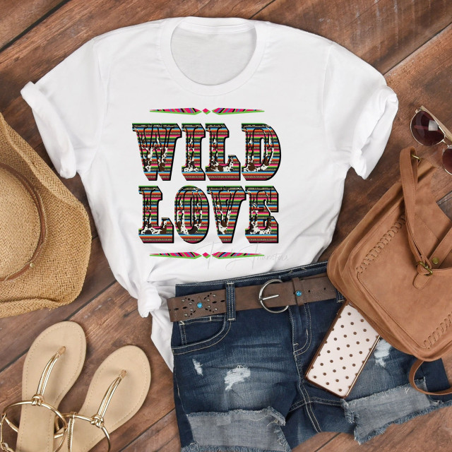 Wild Love Sublimation Transfer