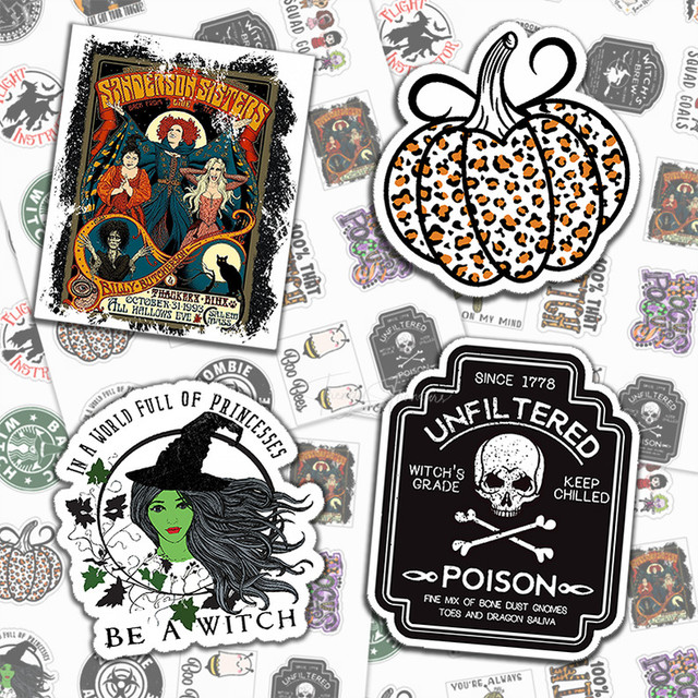 Halloween Set Variety Pack Sticker Sheet