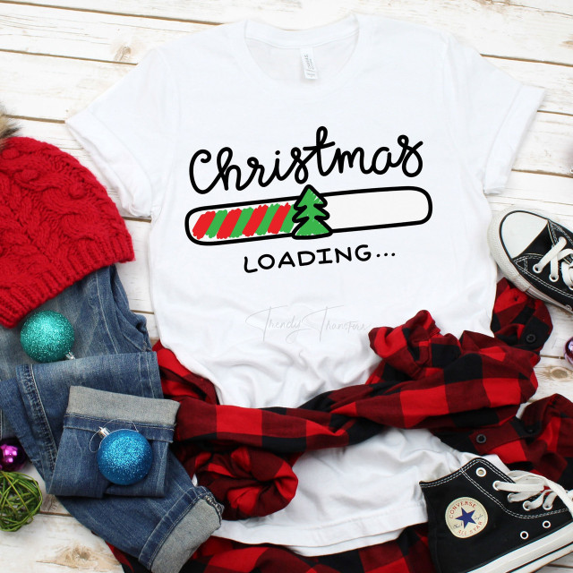 Christmas Loading Sublimation Transfer