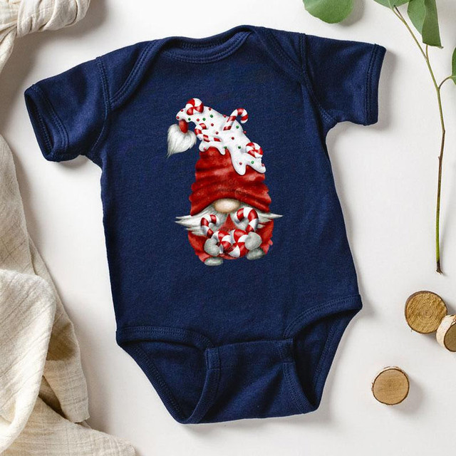 Candy Cane INFANT Gnome Screen Print