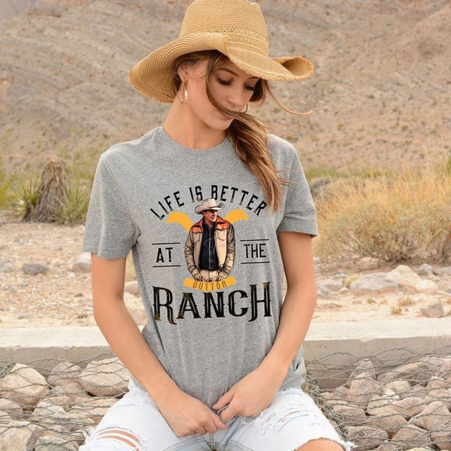 Life Is Better At The Ranch DTF Heat Transfer