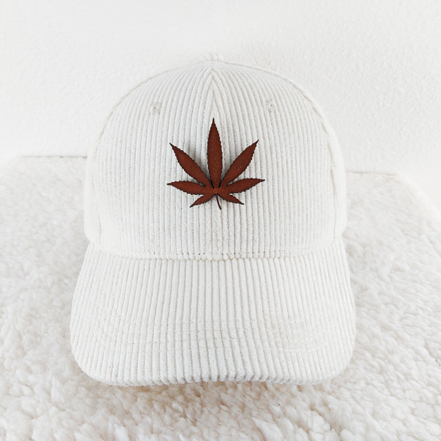 Pot Plant Leather Hat Patch