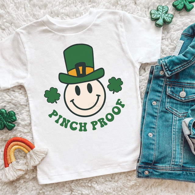 Pinch Proof YOUTH St Patricks Day Screen Print Heat Transfer