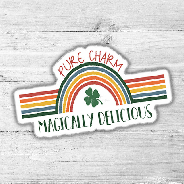 Pure Charm Magically Delicious Die Cut Sticker