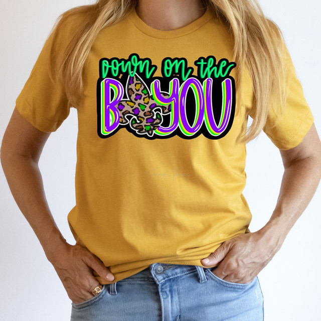 Down On The Bayou DTF Heat Transfer