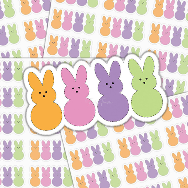 Peeps Sticker Sheet