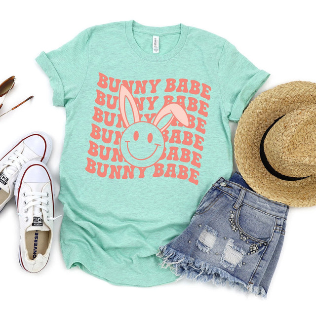 Bunny Babe DTF Heat Transfer