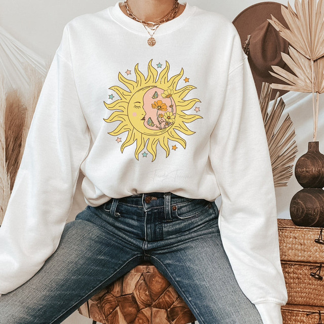 The Sun, The Moon And The Stars DTF Heat Transfer