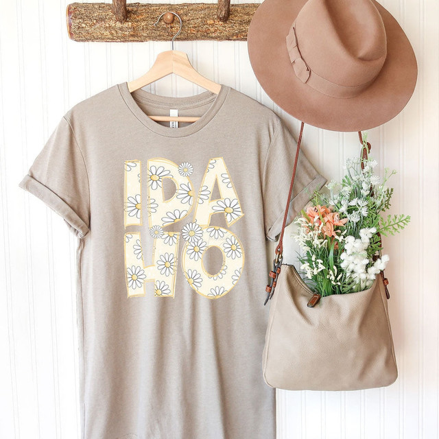 Idaho Daisy State DTF Heat Transfer