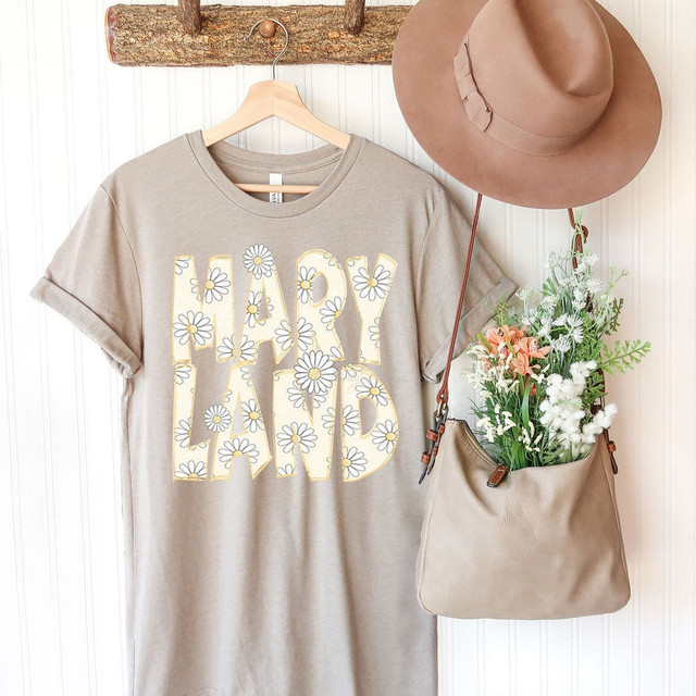 Maryland Daisy State DTF Heat Transfer