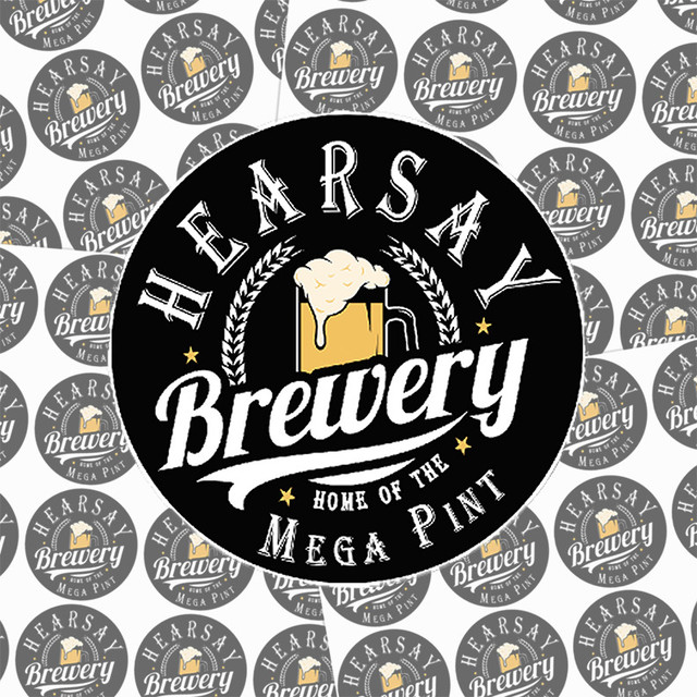 Hearsay Brewery Sticker Sheet