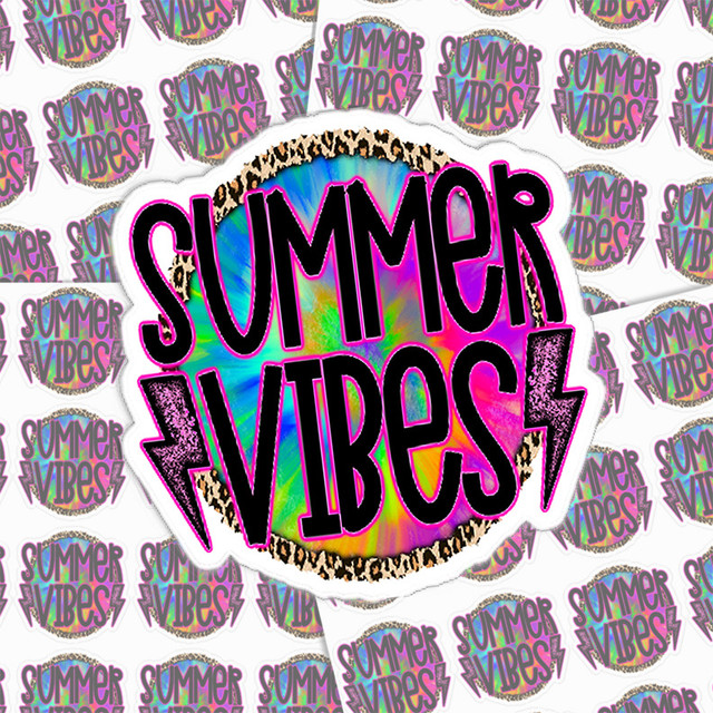 Summer Vibes Sticker Sheet