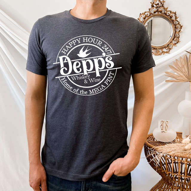 Depps Happy Hour WHITE DTF Heat Transfer