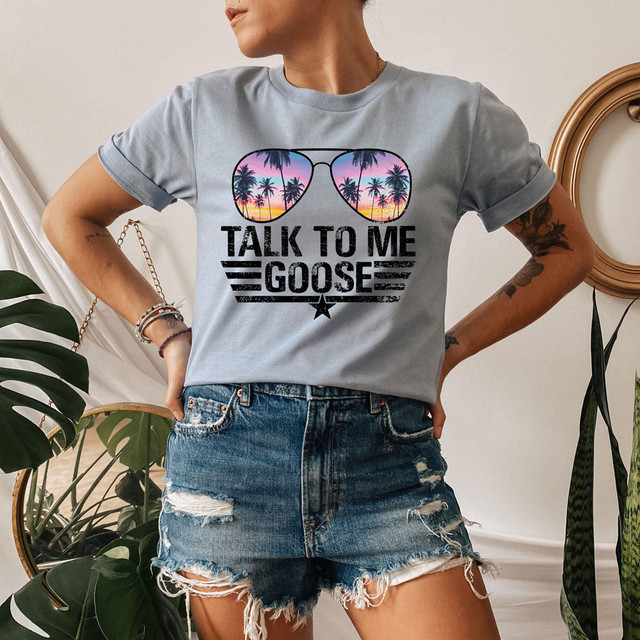 Talk To Me Goose DTF Heat Transfer Talk To Me Goose DTF Heat Transfer