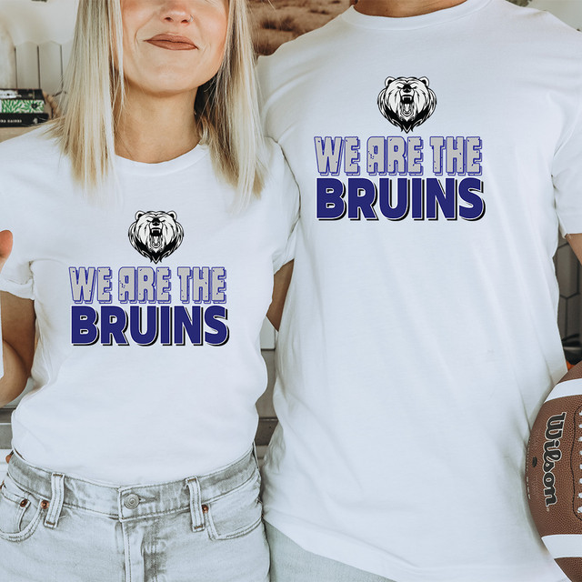 We Are The Bruins Blue/Gray DTF Transfer