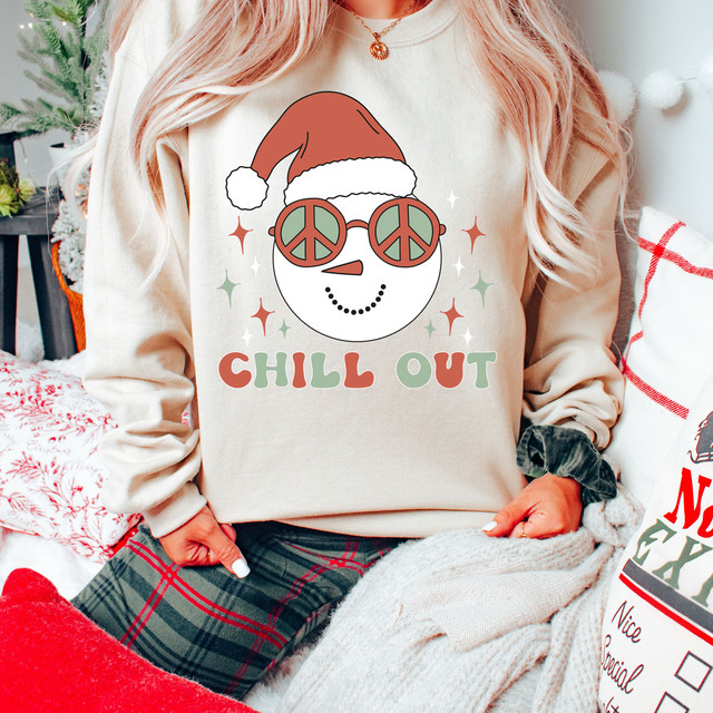 Chill Out Smiley DTF