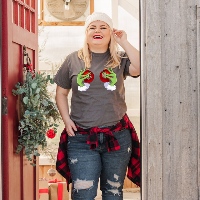 Ornament Hands DTF Transfer