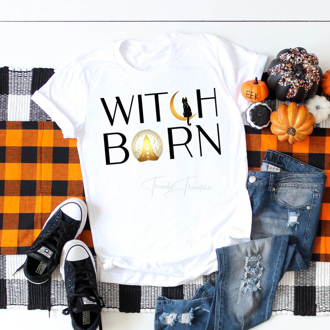 Witch Born Sublimation Transfer
