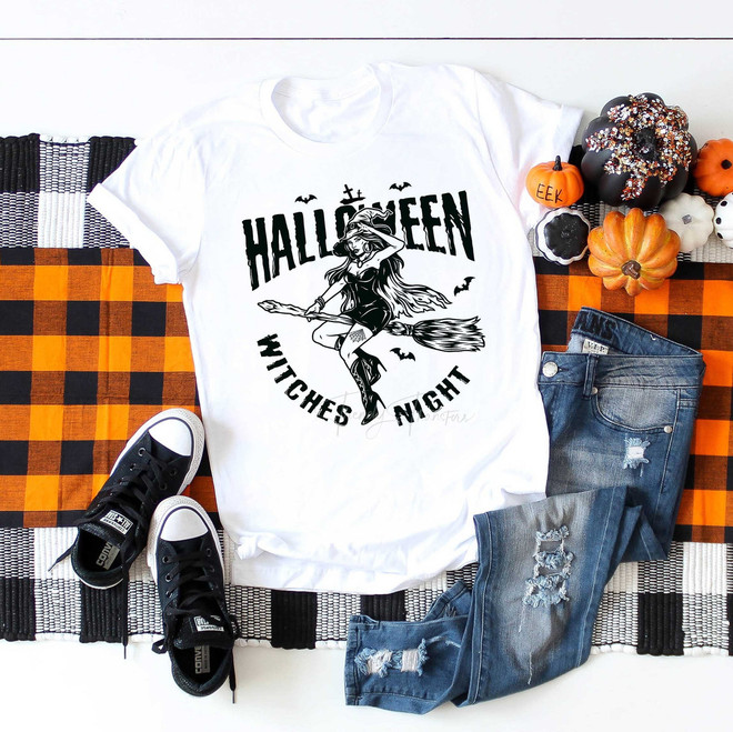 Halloween Witches Night Sublimation Transfer