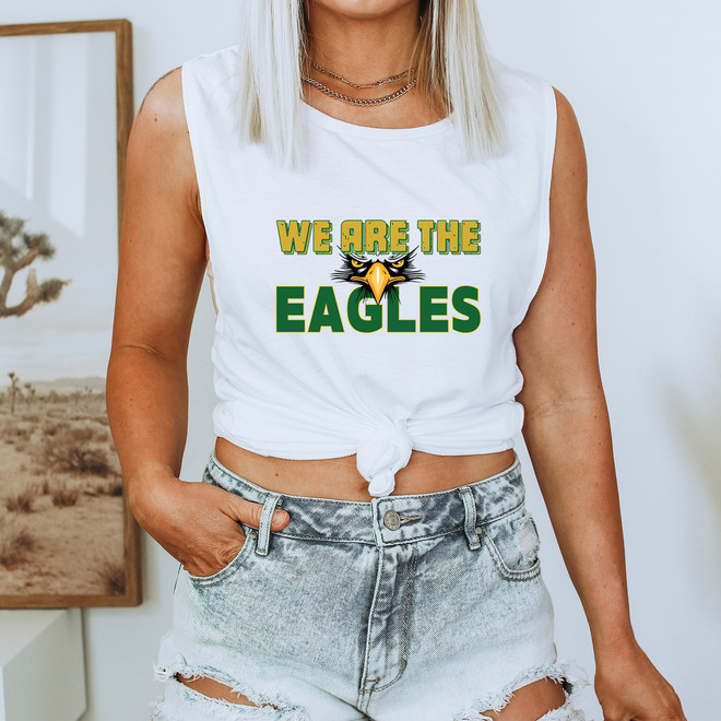 We Are The Eagles #1 Dark Green/Gold DTF Transfer