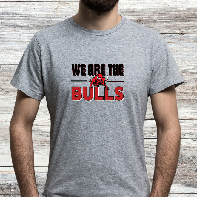 We Are The Bulls Red/Black DTF Transfer