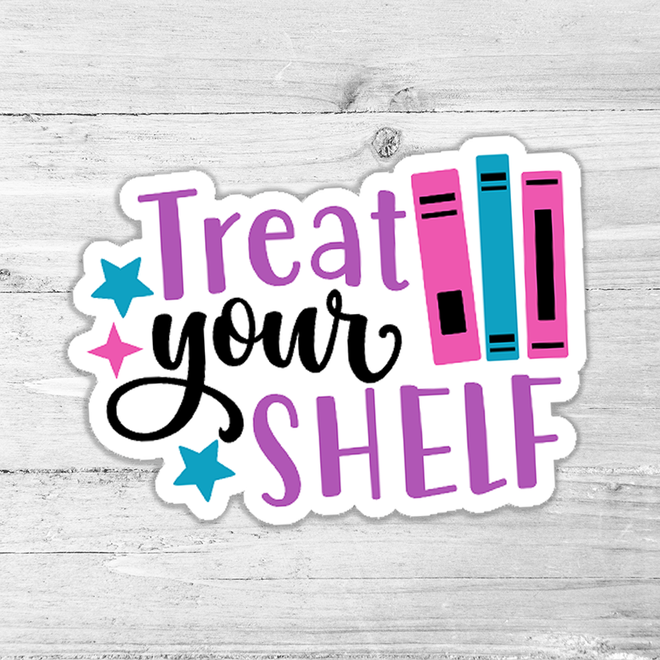 Treat Your Shelf Die Cut Sticker