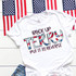Back Up Terry Funny Patriotic Sublimation Transfer