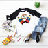 Ready for a SUPER year back to school Sublimation Transfer T-shirt, featuring comic book style design with character fists and speech bubble.