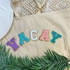 Chenille Embroidered Patch VACAY