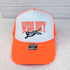 Who Dey Orange PUFF Hat/Pocket Screen Print Heat Transfer