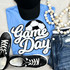 Soccer White Game Day Chenille Patch