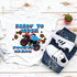 Back To School Monster Truck Crush The Fourth Grade Sublimation Transfer