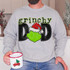 Green Guy Dad Faux Chenille DTF Heat Transfer